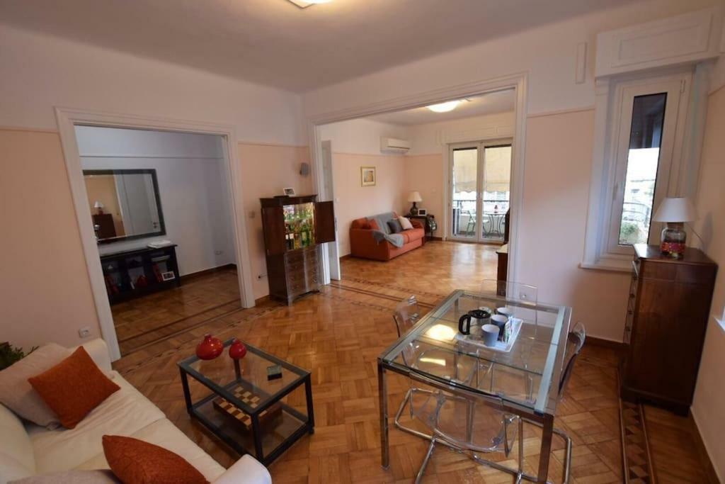 Spacious & Sunny Kolonaki Apt 5 Mins Metro/Acx3/1.5 Bt Atenas Exterior foto